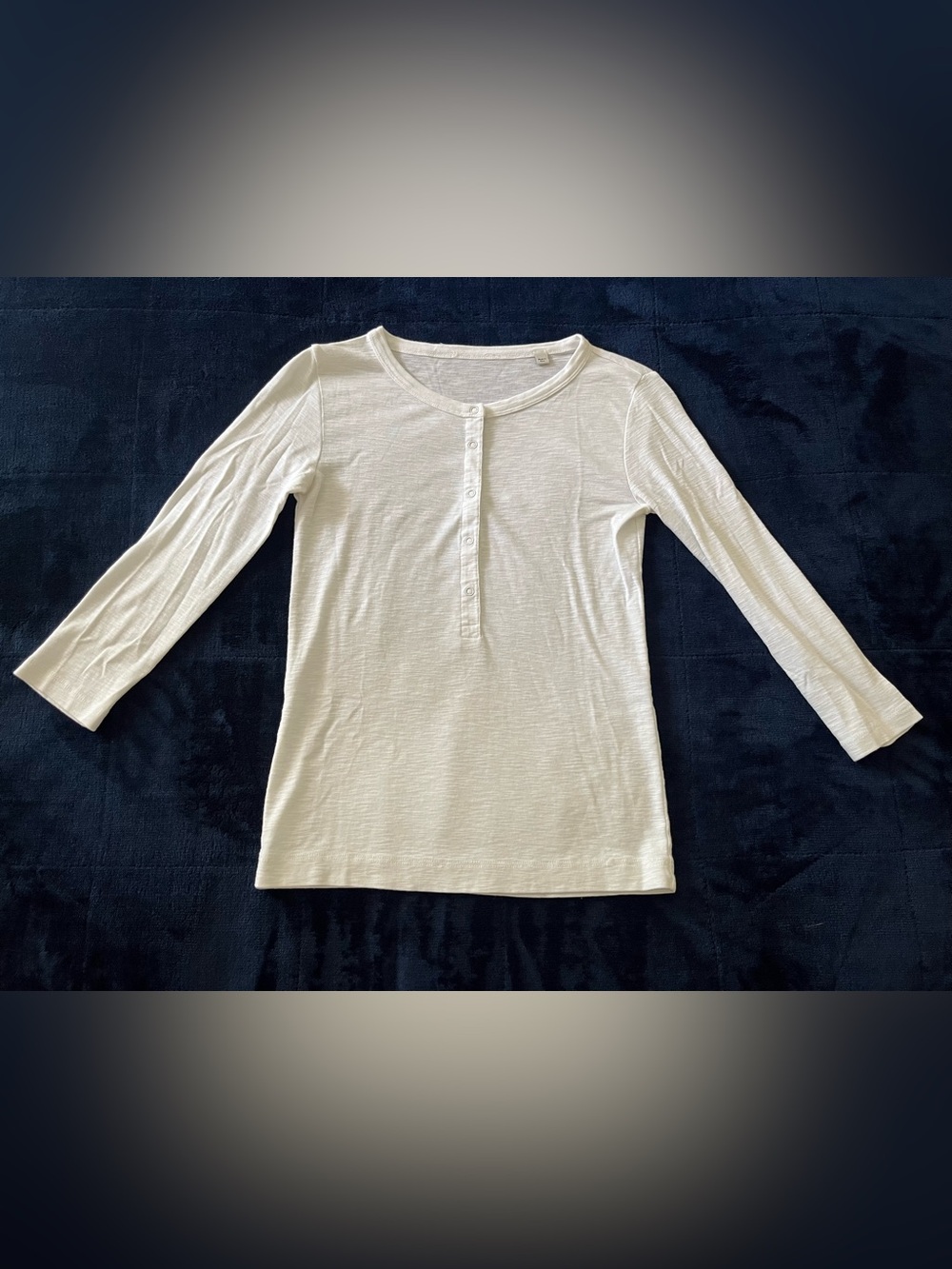 Vince White Henley Tee